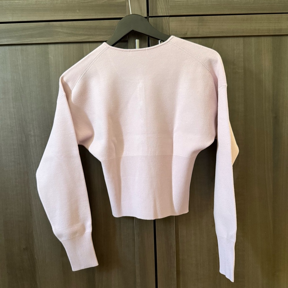 Aritzia Women’s Go Lightly Cardigan by Wilfred in Dusty Pink, Size Small - Picture 5 of 16